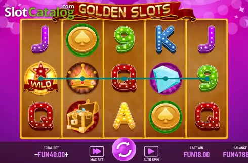 Οθόνη4. Golden Slots Κουλοχέρης