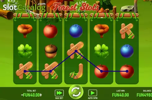 Οθόνη4. Enchanted Forest (Urgent Games) Κουλοχέρης