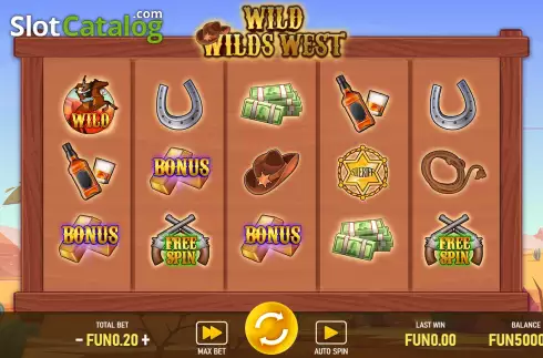 Οθόνη2. Wild Wilds West Κουλοχέρης