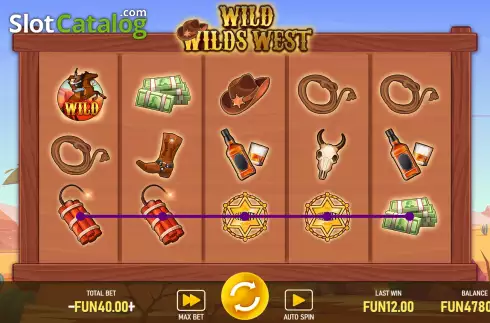Οθόνη3. Wild Wilds West Κουλοχέρης