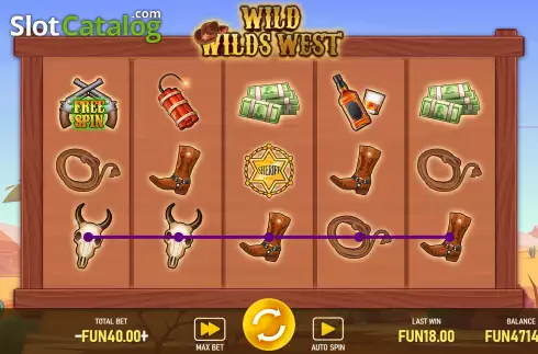 Οθόνη6. Wild Wilds West Κουλοχέρης