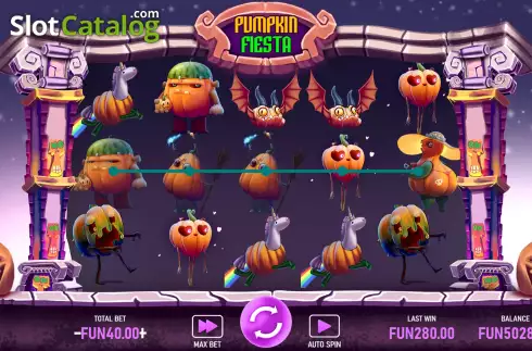 Οθόνη4. Pumpkins Fiesta Κουλοχέρης