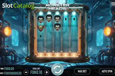 Οθόνη2. Monster Heads Κουλοχέρης