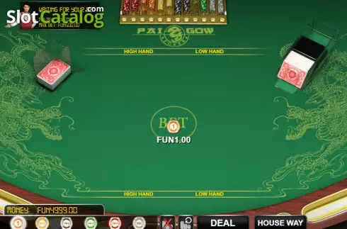 Οθόνη3. Pai Gow Poker (Urgent Games) Κουλοχέρης