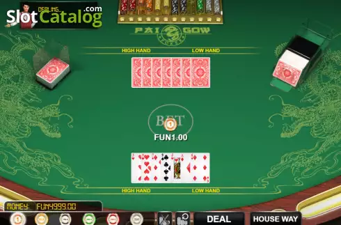 Οθόνη4. Pai Gow Poker (Urgent Games) Κουλοχέρης