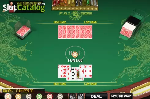 Οθόνη5. Pai Gow Poker (Urgent Games) Κουλοχέρης