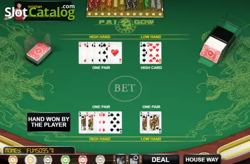 Οθόνη8. Pai Gow Poker (Urgent Games) Κουλοχέρης