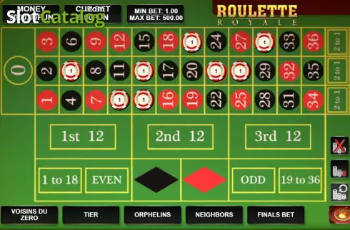Οθόνη4. European Roulette (Urgent Games) Κουλοχέρης