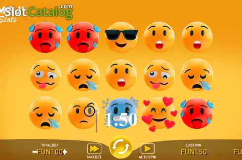 Οθόνη4. Emoji Slots Κουλοχέρης