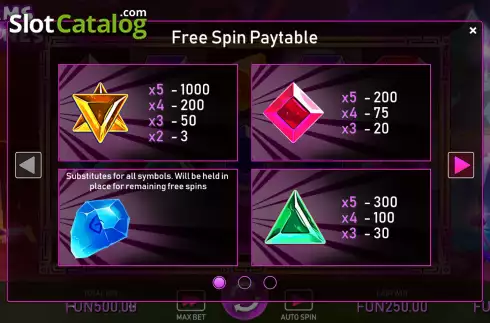 Οθόνη5. Gem Stones (Urgent Games) Κουλοχέρης
