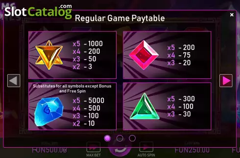 Οθόνη8. Gem Stones (Urgent Games) Κουλοχέρης