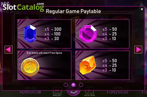 Οθόνη9. Gem Stones (Urgent Games) Κουλοχέρης
