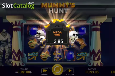 Οθόνη4. Mummy's Hunt Κουλοχέρης