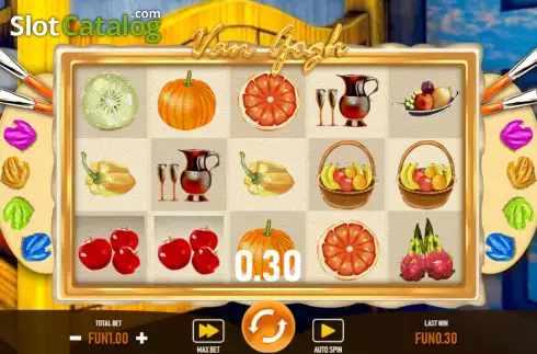 Οθόνη3. Van Gogh (Urgent Games) Κουλοχέρης