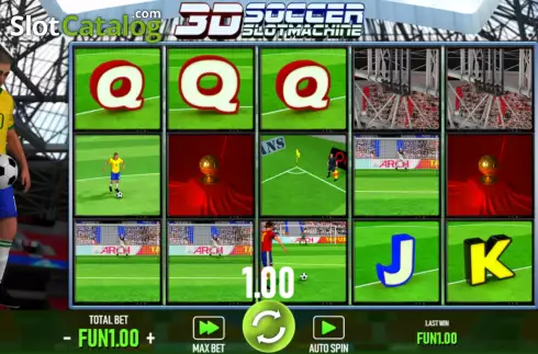 Οθόνη4. 3D Soccer Κουλοχέρης