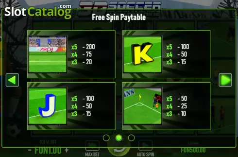 Οθόνη7. 3D Soccer Κουλοχέρης