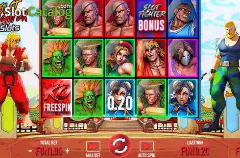 Οθόνη3. Slot Fighter Κουλοχέρης