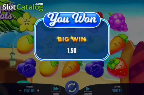 Οθόνη4. Fruit Slots (Urgent Games) Κουλοχέρης 