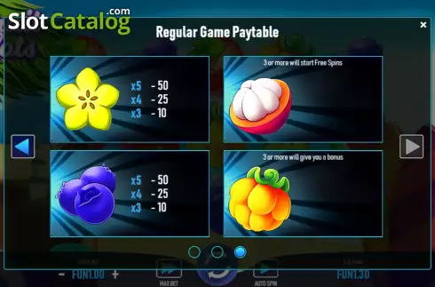 Οθόνη8. Fruit Slots (Urgent Games) Κουλοχέρης 