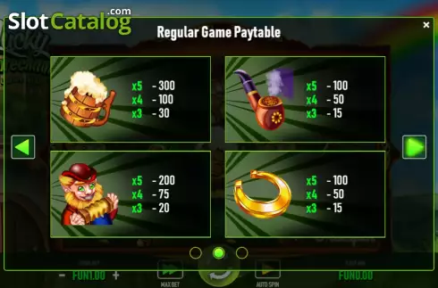 Οθόνη7. Lucky Leprechaun (Urgent Games) Κουλοχέρης