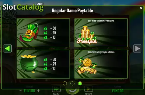 Οθόνη8. Lucky Leprechaun (Urgent Games) Κουλοχέρης