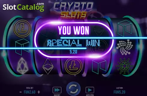 Οθόνη4. Crypto Slots Κουλοχέρης