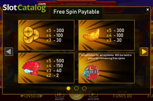 Οθόνη5. Dragon's Slots Κουλοχέρης