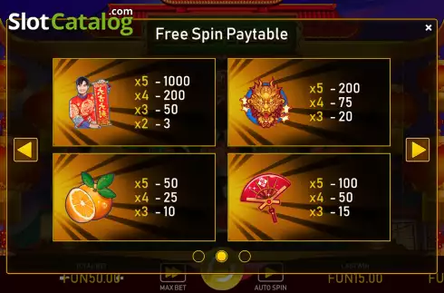 Οθόνη6. Dragon's Slots Κουλοχέρης