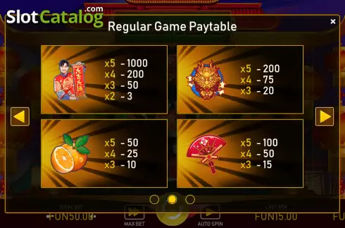 Οθόνη9. Dragon's Slots Κουλοχέρης