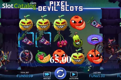 Οθόνη3. Pixel Devil Κουλοχέρης 