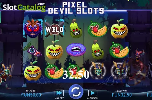 Οθόνη4. Pixel Devil Κουλοχέρης 