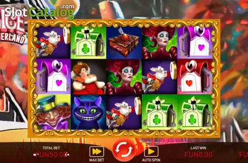 Οθόνη2. Alice In Wonderland (Urgent Games) Κουλοχέρης