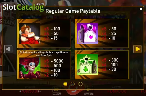 Οθόνη8. Alice In Wonderland (Urgent Games) Κουλοχέρης