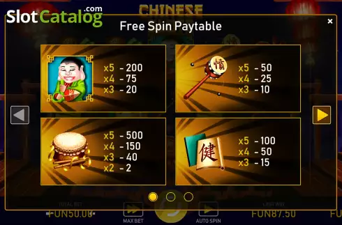 Οθόνη5. Chinese Slots Κουλοχέρης 