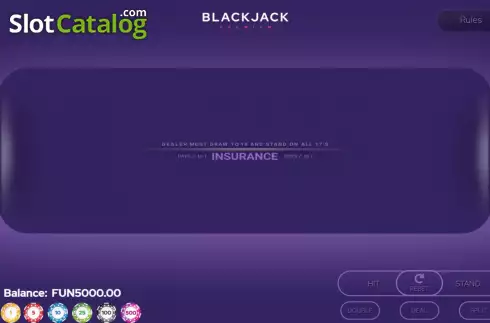Οθόνη2. Blackjack Premium Double Deck Κουλοχέρης