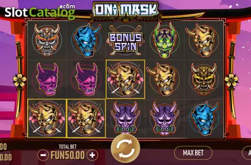 Οθόνη3. Oni Mask Κουλοχέρης
