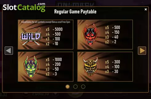 Οθόνη8. Oni Mask Κουλοχέρης