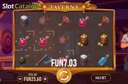 Οθόνη3. Taverna (Urgent Games) Κουλοχέρης