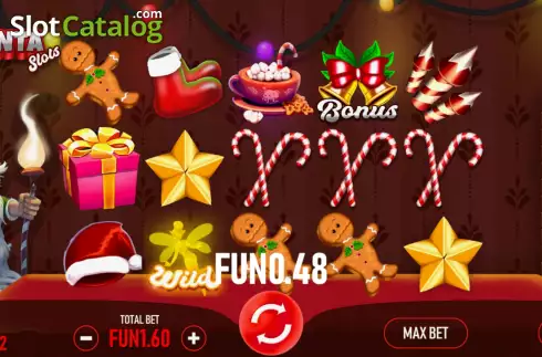 Οθόνη4. Santa Slots Κουλοχέρης