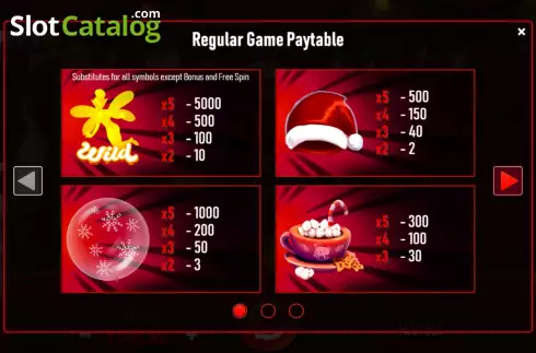 Οθόνη5. Santa Slots Κουλοχέρης