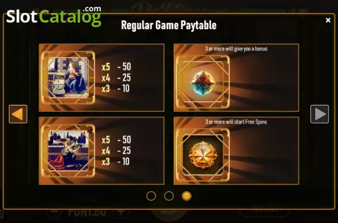 Οθόνη7. Da Vinci Slots Κουλοχέρης