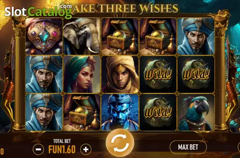 Οθόνη2. Make Three Wishes Κουλοχέρης