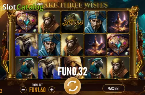 Οθόνη3. Make Three Wishes Κουλοχέρης