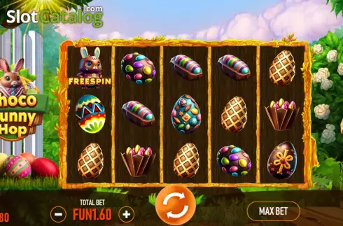 Οθόνη2. Choco Bunny Hop Κουλοχέρης