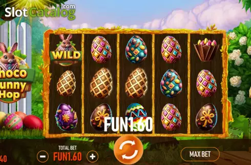 Οθόνη3. Choco Bunny Hop Κουλοχέρης