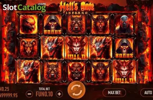 Οθόνη4. Hell's Gate Inferno Κουλοχέρης 