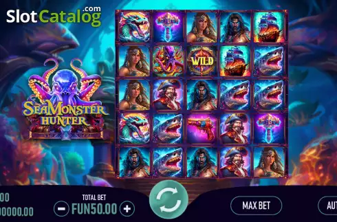Οθόνη2. Sea Monster Hunter Κουλοχέρης