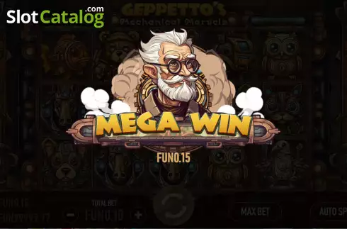 Οθόνη4. Geppetto's Mechanical Marvels Κουλοχέρης