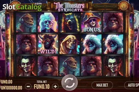 Οθόνη2. The Monsters Syndicate Κουλοχέρης