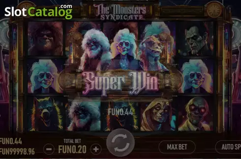 Οθόνη4. The Monsters Syndicate Κουλοχέρης